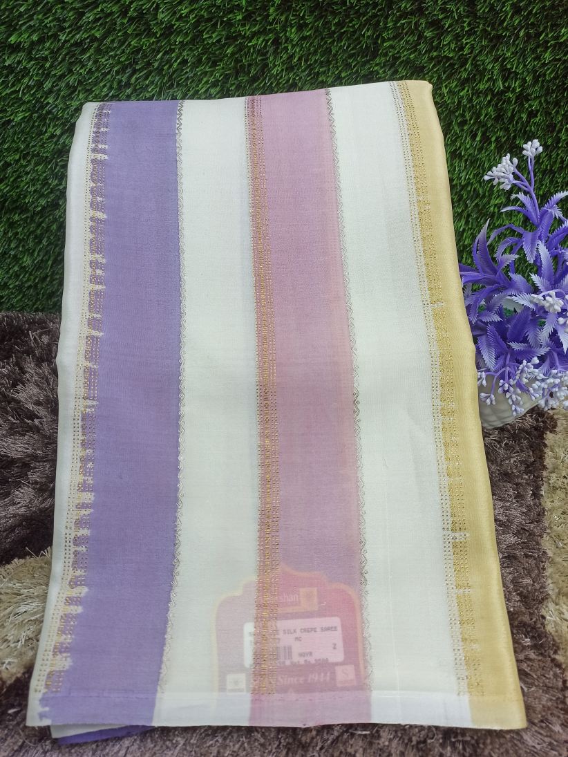 Pure Mysore Silk Saree.