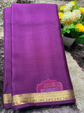 Pure Mysore Silk Saree ( 60Grams )