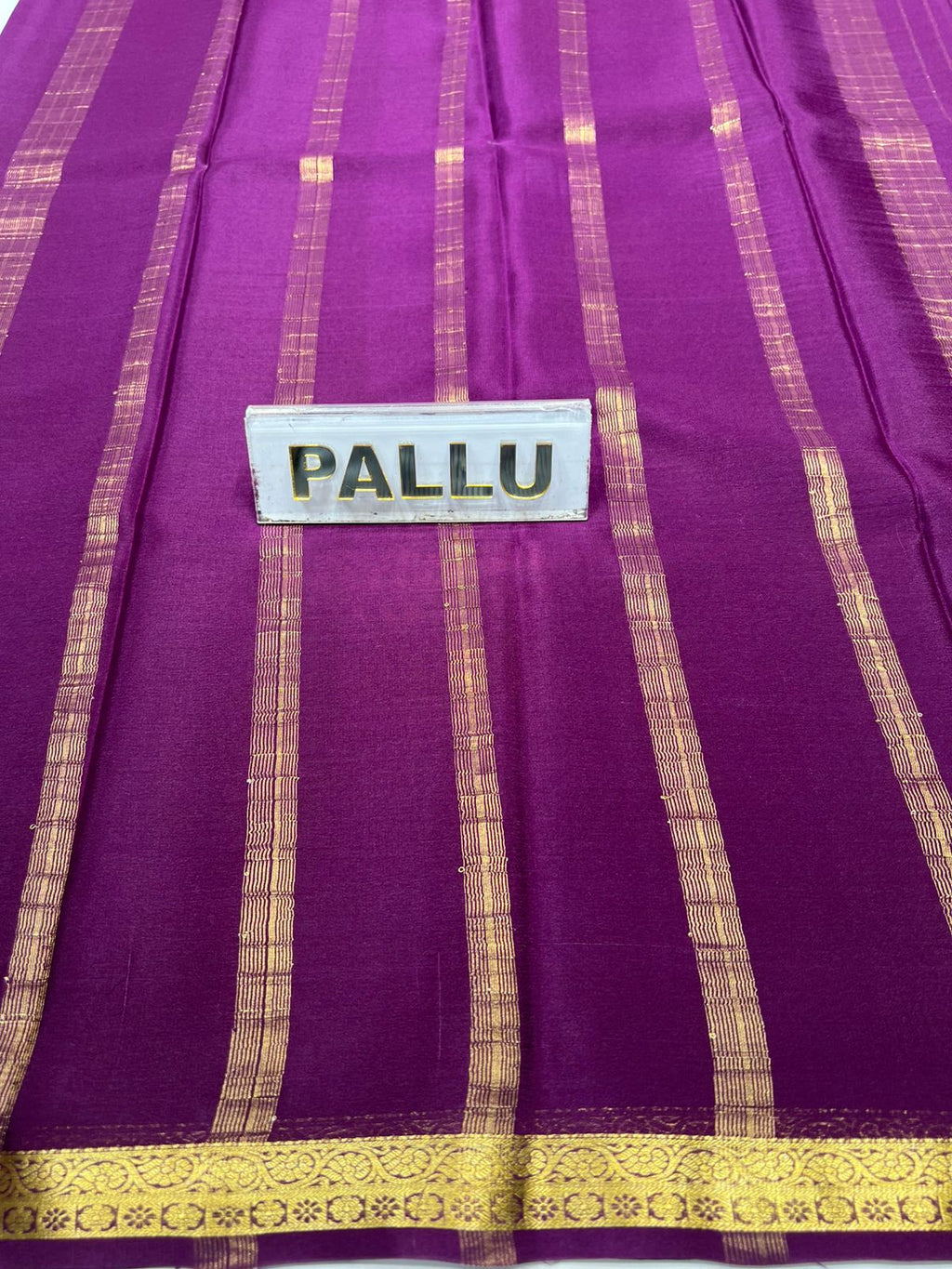 Pure Mysore Silk Saree ( 60Grams )