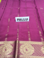 Pure Mysore Silk Saree.