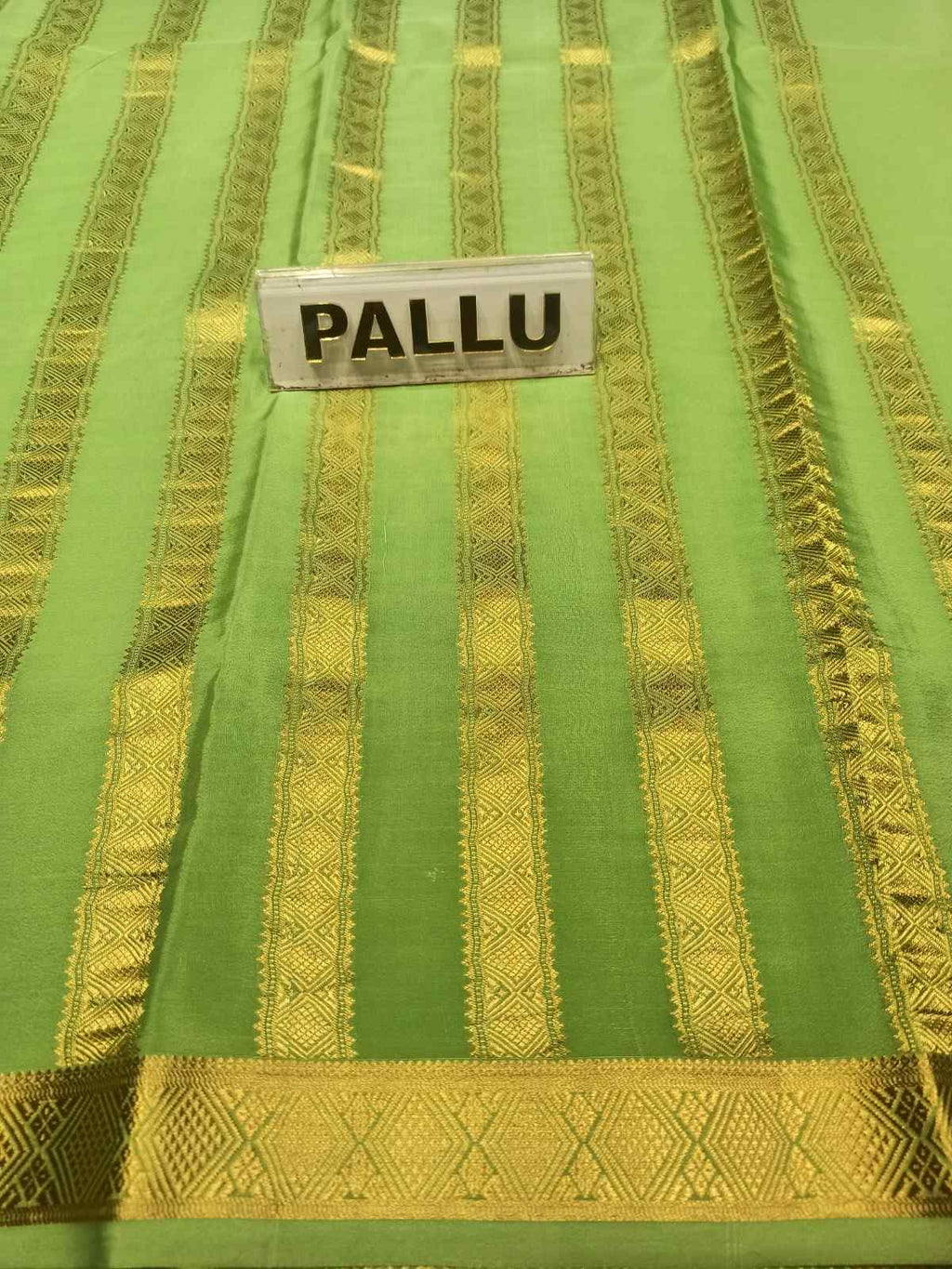 Pure Mysore Silk Saree.