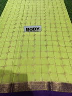Pure Mysore Silk Saree.