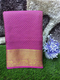 Pure Mysore Silk Saree.