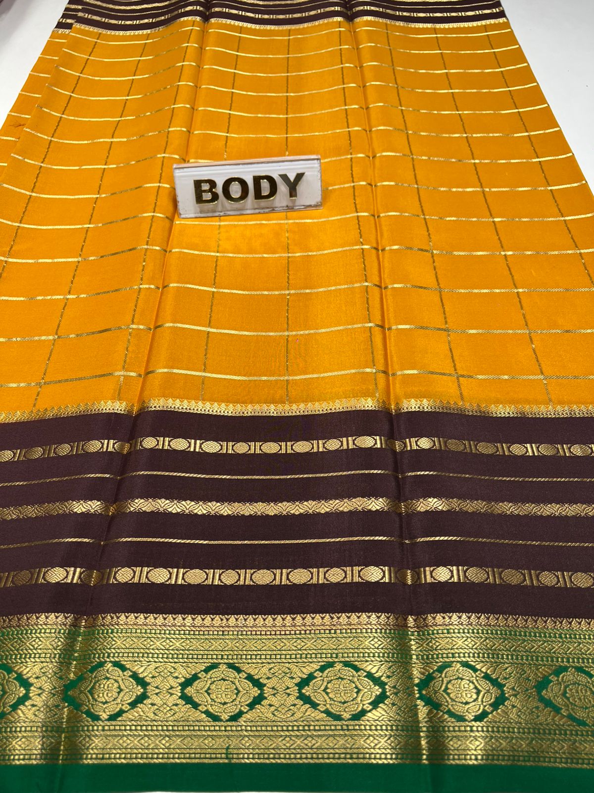 Pure Mysore Silk Saree.