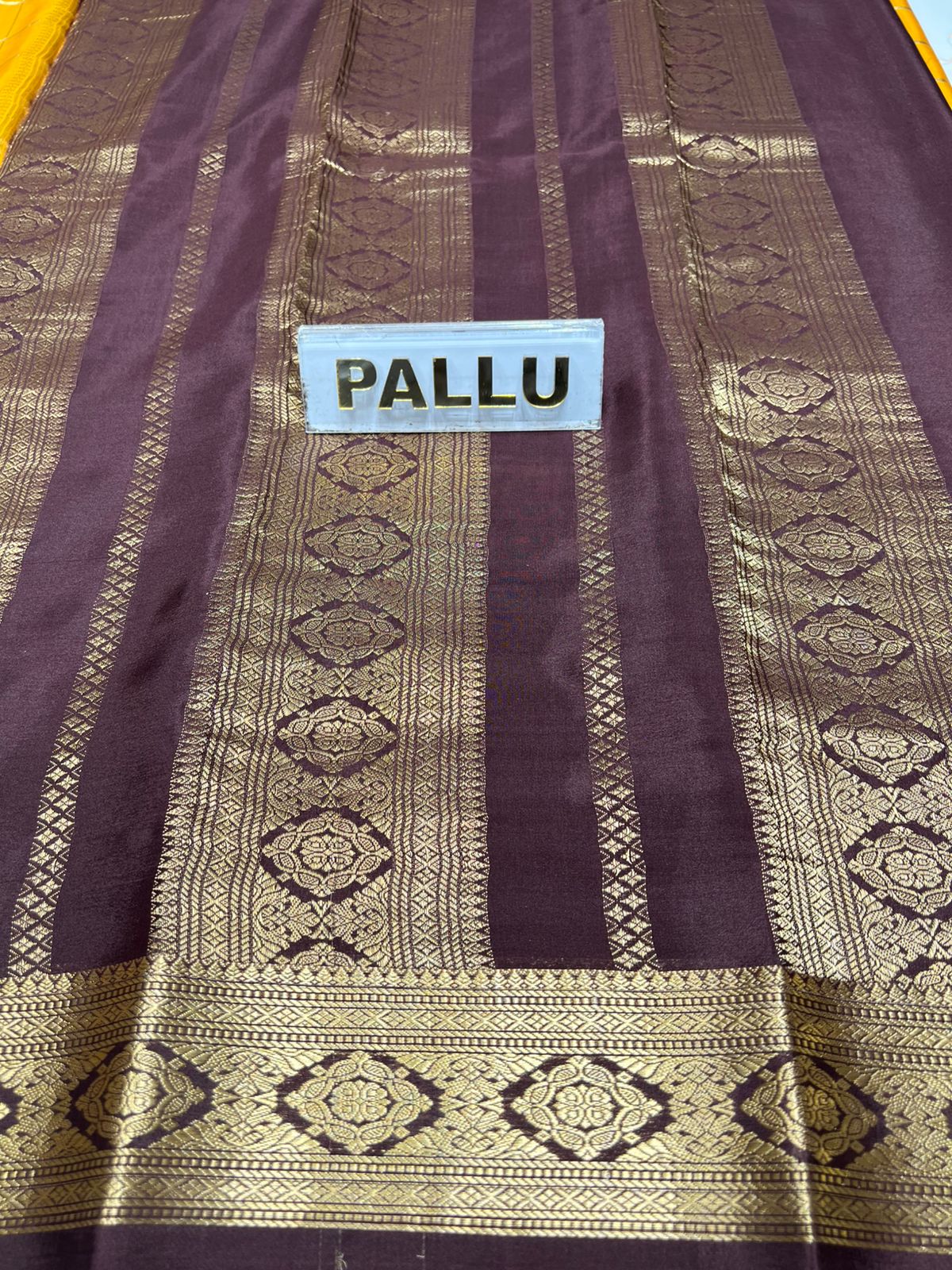 Pure Mysore Silk Saree.