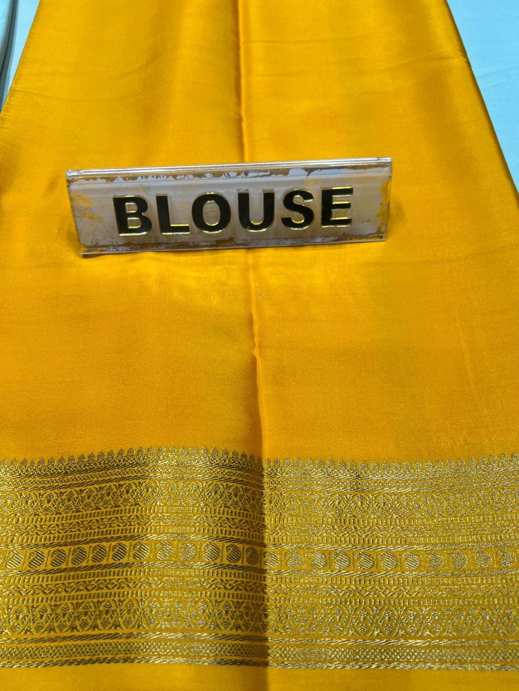Pure Mysore Silk Saree.