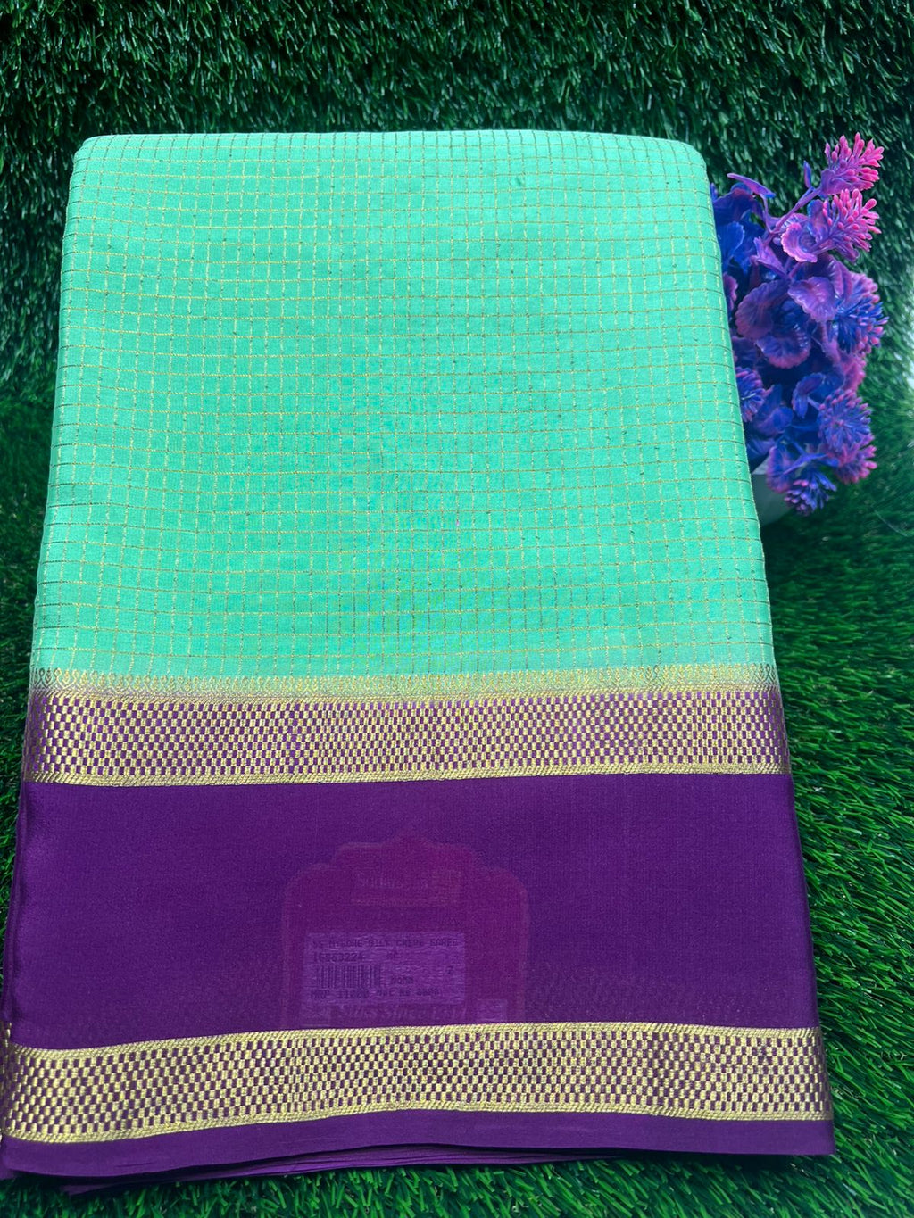 Pure Mysore Silk Saree.