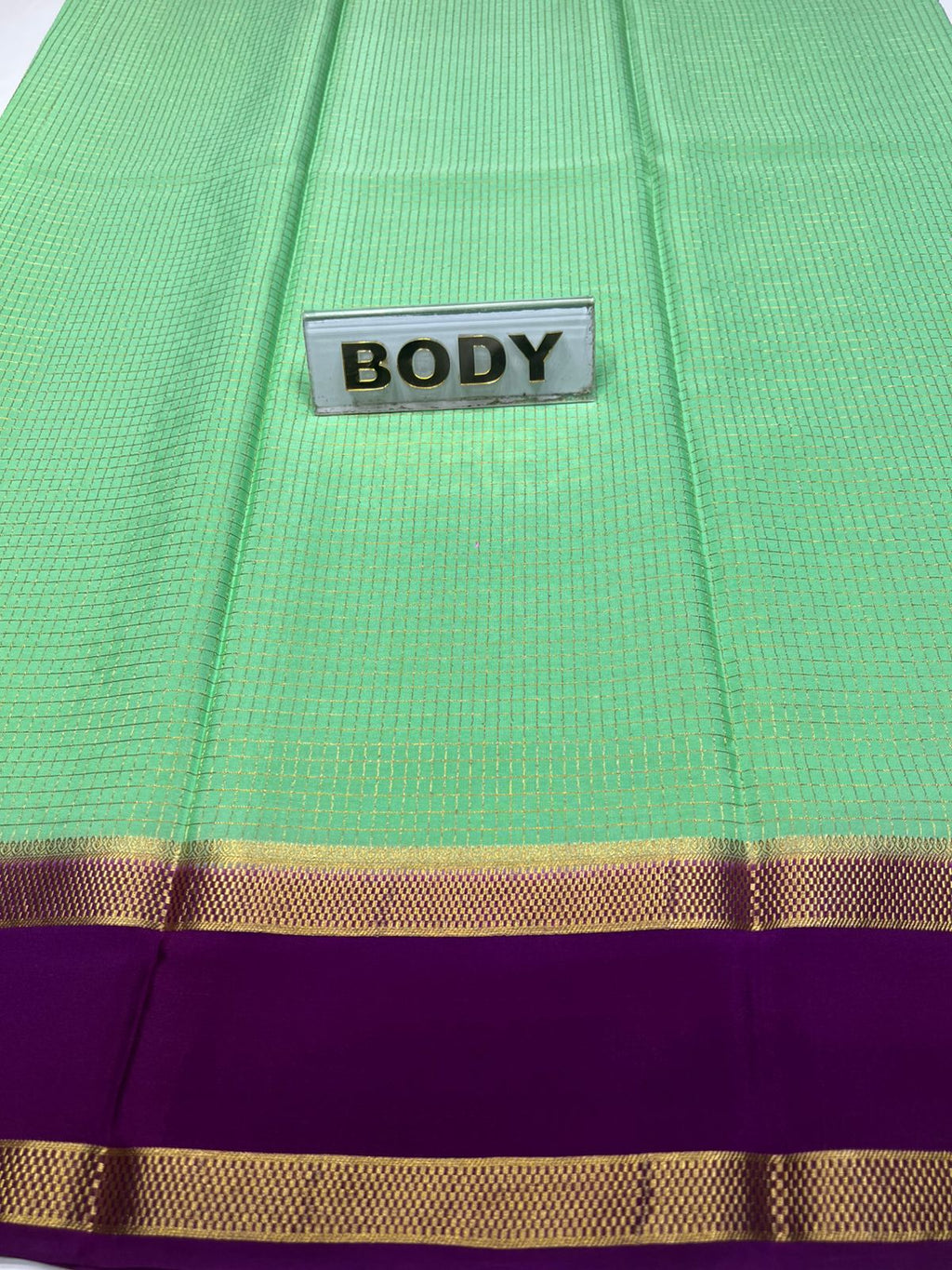 Pure Mysore Silk Saree.