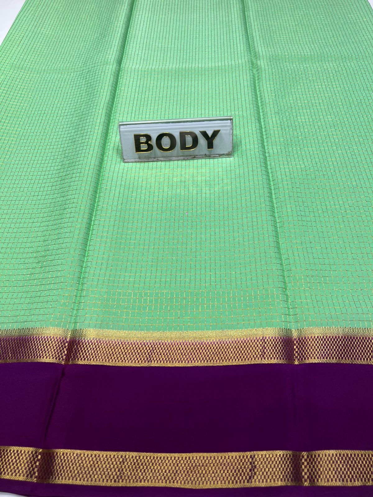 Pure Mysore Silk Saree.
