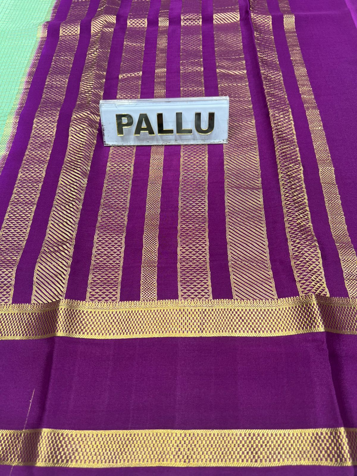 Pure Mysore Silk Saree.