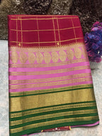 Pure Mysore Silk Saree.