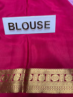 Pure Mysore Silk Saree.
