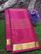 Pure Mysore Silk Saree (60 Grams )