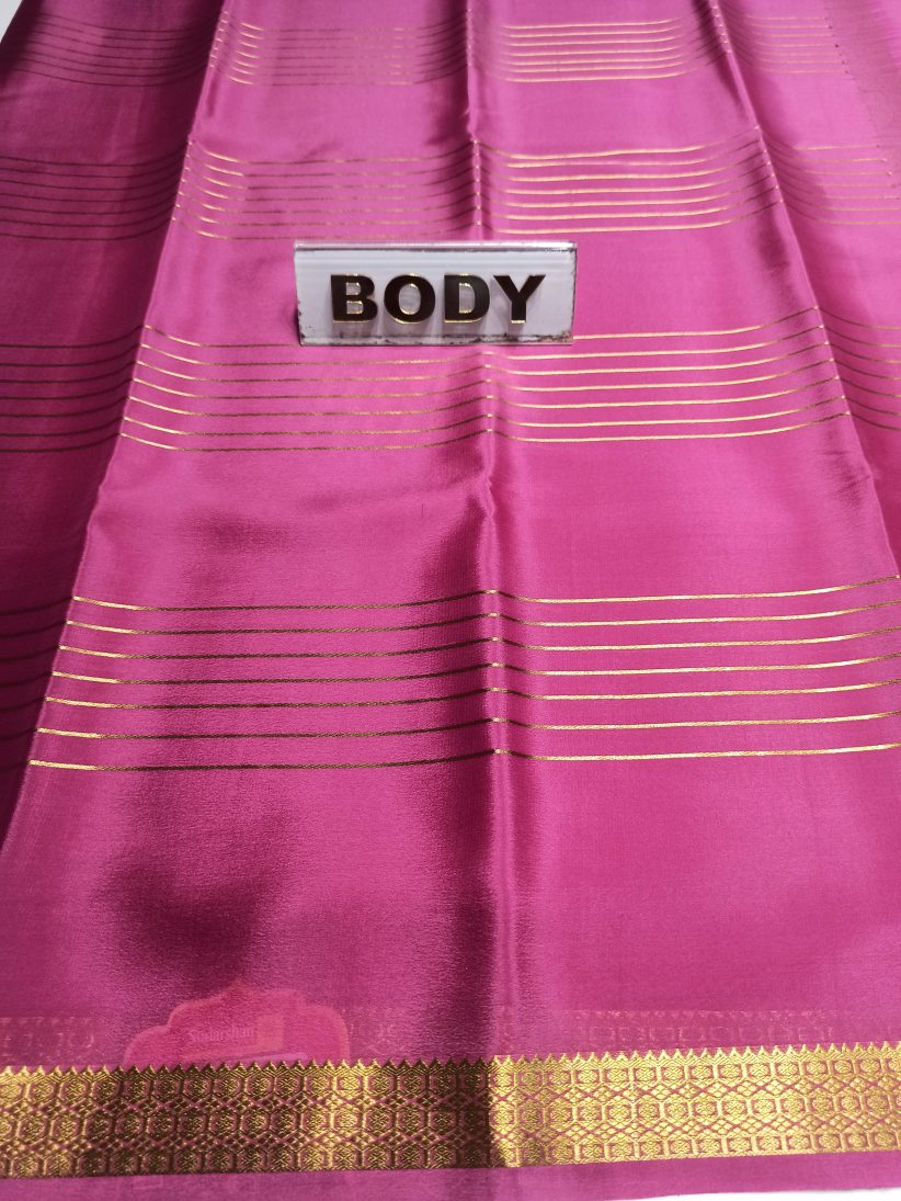 Pure Mysore Silk Saree (60 Grams )