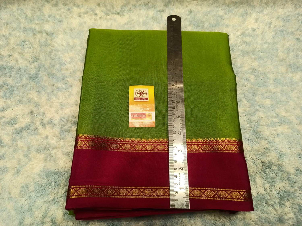 Pure Mysore Silk Saree.