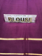 Pure Mysore Silk Saree.