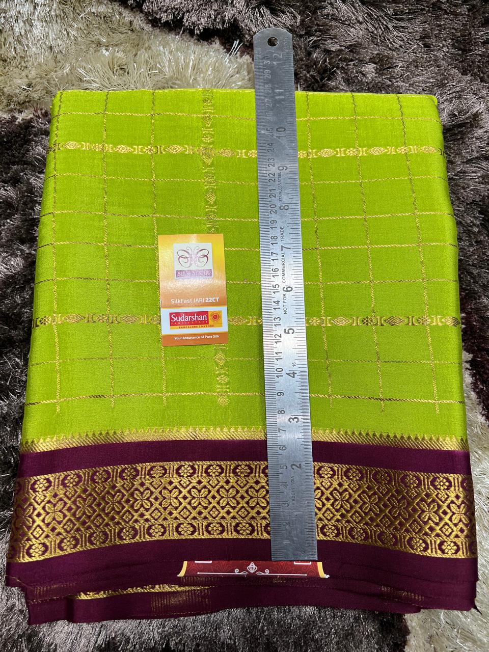 Pure Mysore Silk Saree.