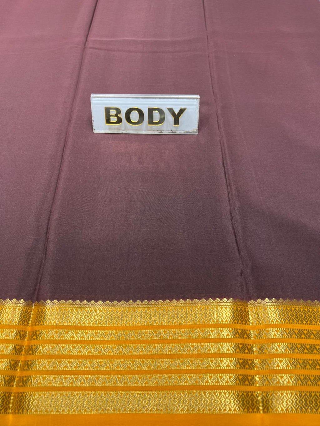 Pure Mysore Silk Saree.
