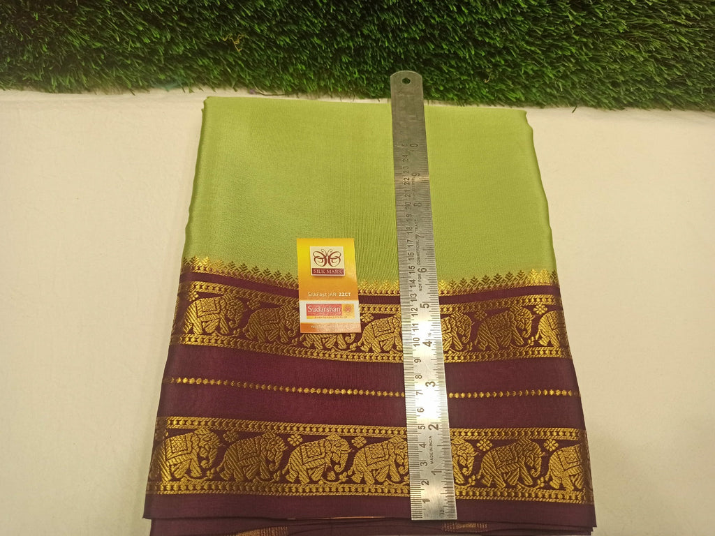 Pure Mysore Silk Saree.