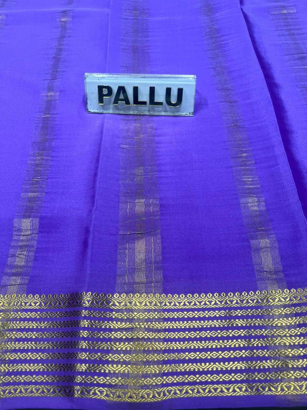 Pure Mysore Silk Saree.