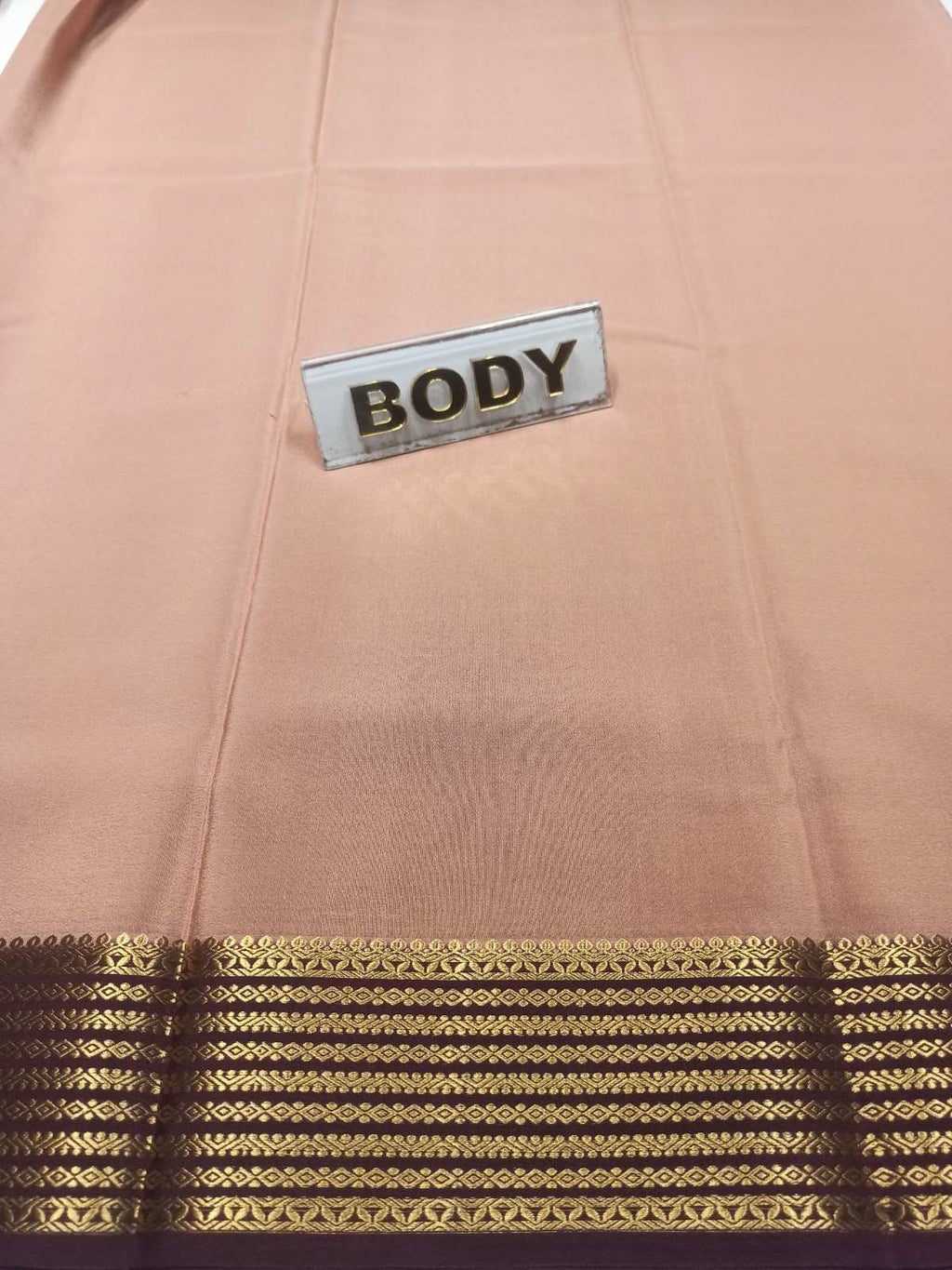 Pure Mysore Silk Saree.