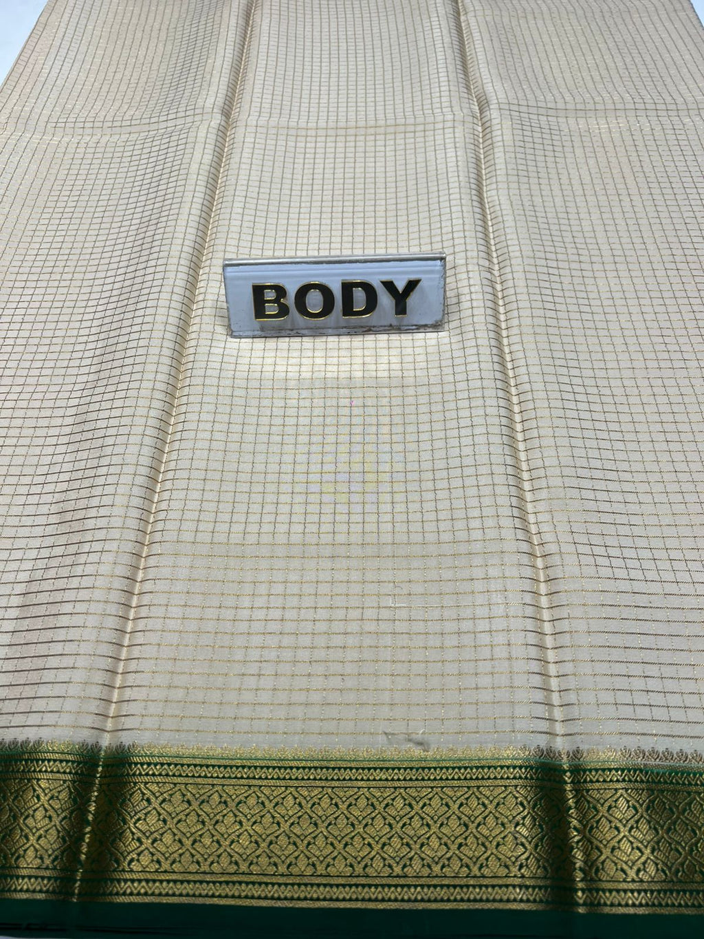Pure Mysore Silk Saree.