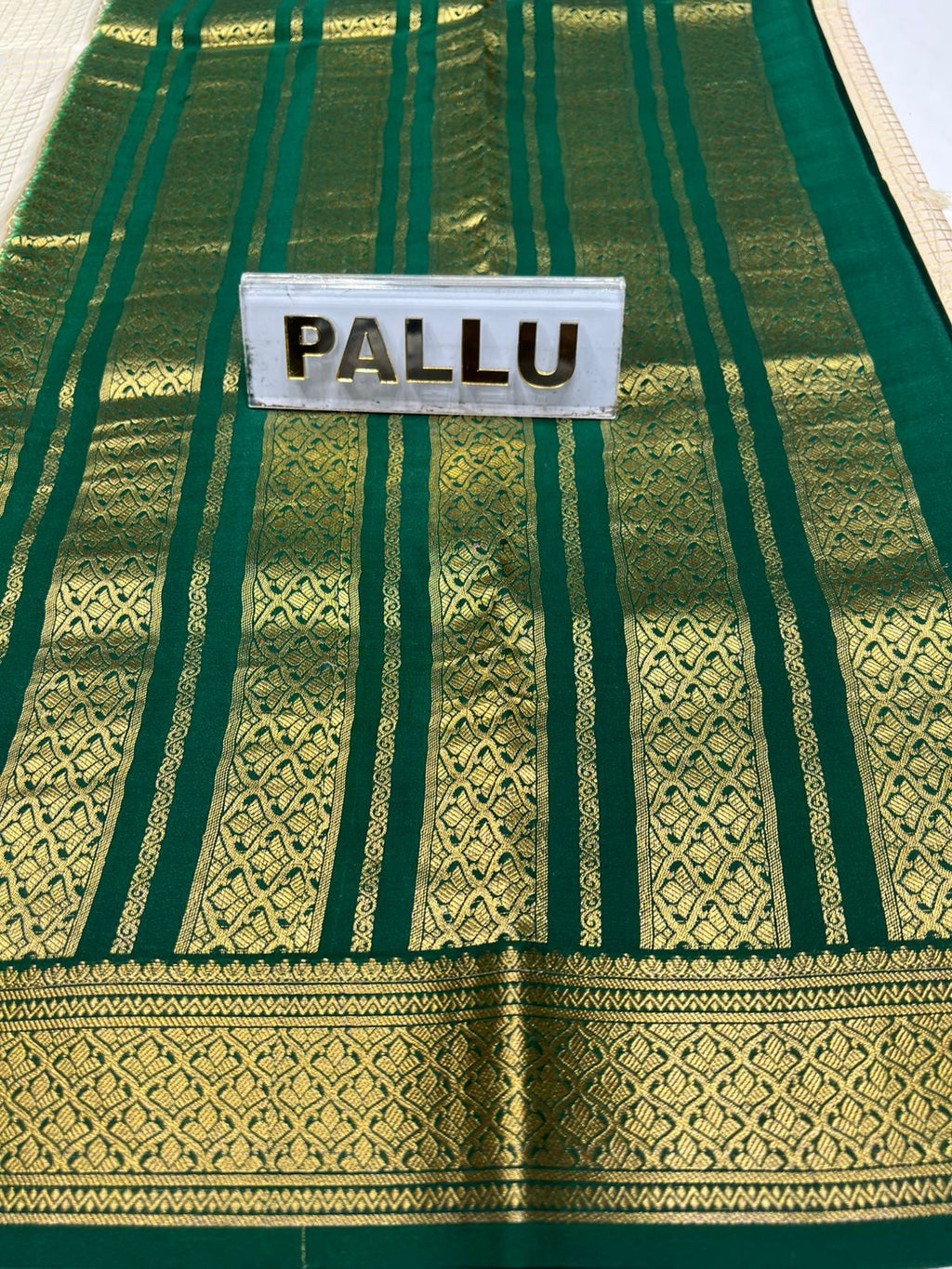 Pure Mysore Silk Saree.