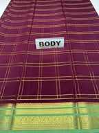 Pure Mysore Silk Saree.