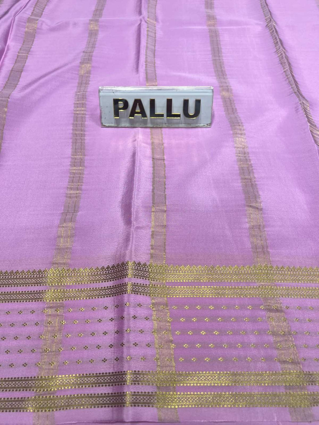 Pure Mysore Silk Saree.