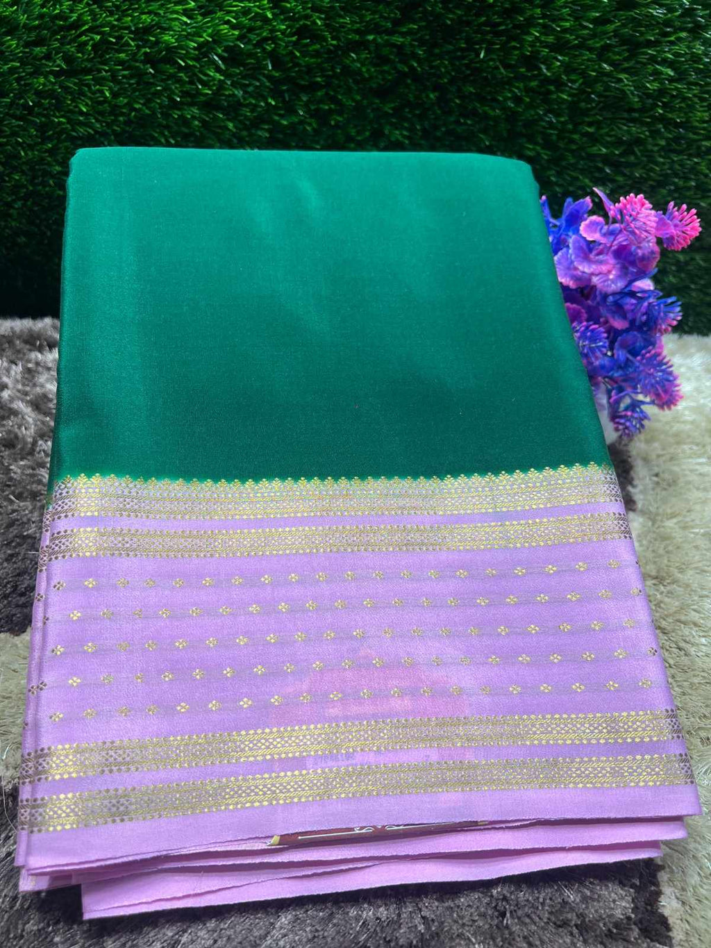Pure Mysore Silk Saree.