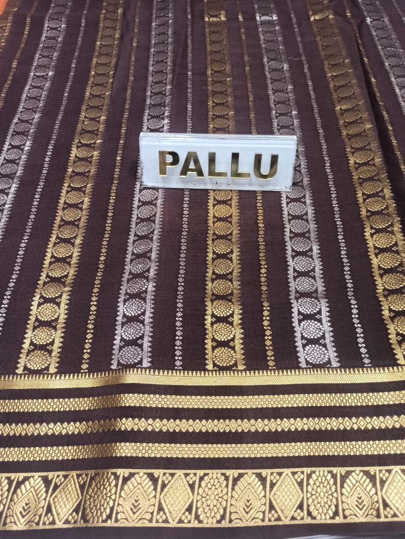 Pure Mysore Silk Saree.