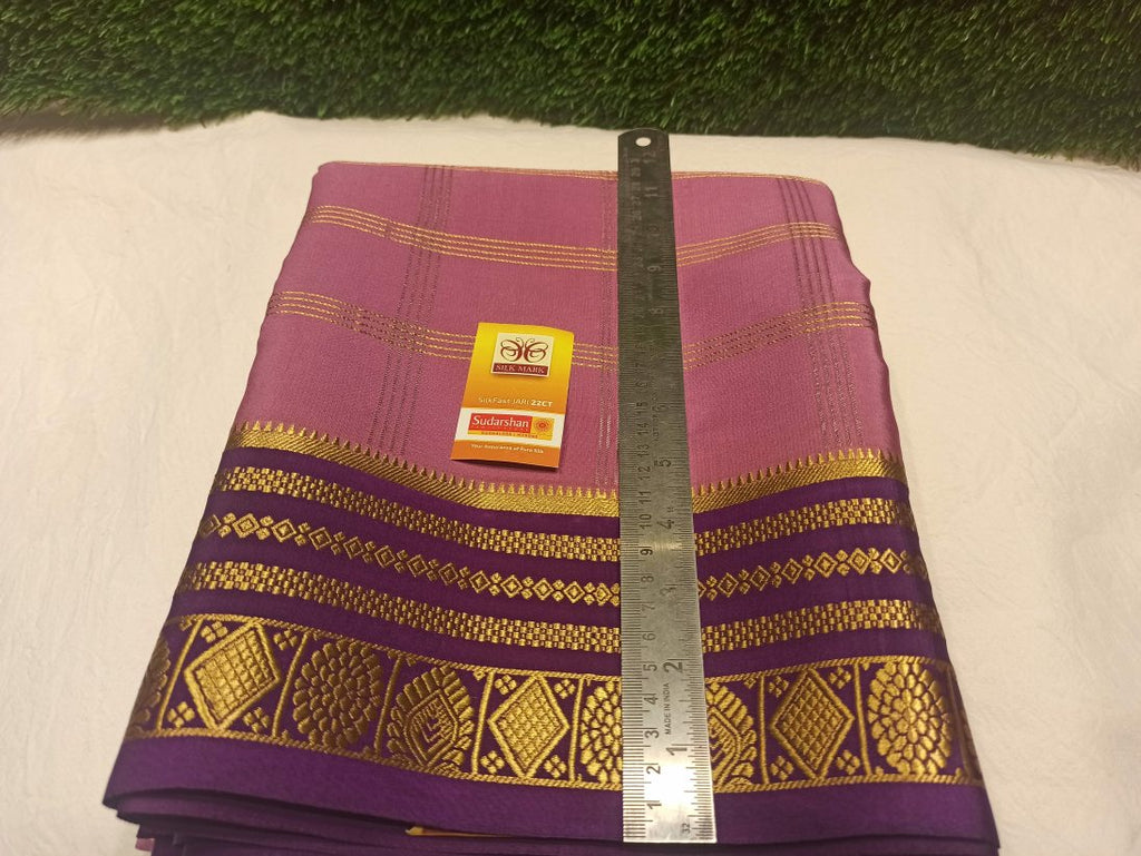 Pure Mysore Silk Saree.