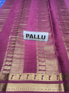 Pure Mysore Silk Saree.