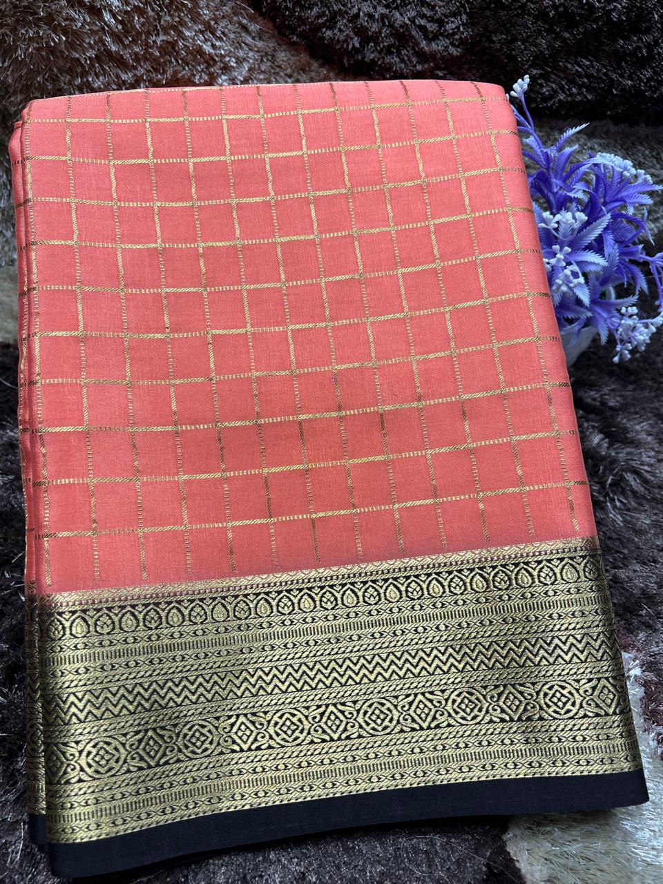 Pure Mysore Silk Saree.