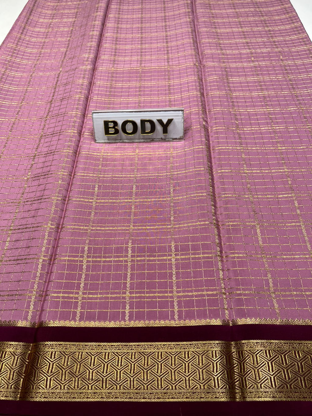 Pure Mysore Silk Saree.