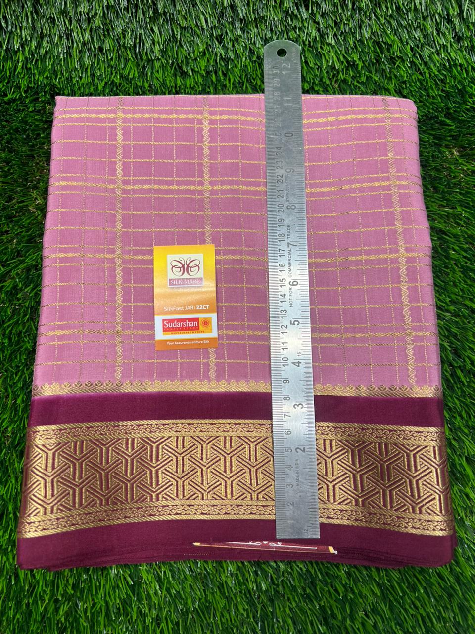 Pure Mysore Silk Saree.