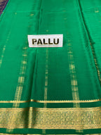 Pure Mysore Silk Saree.