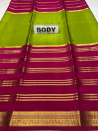 Pure Mysore Silk Saree.