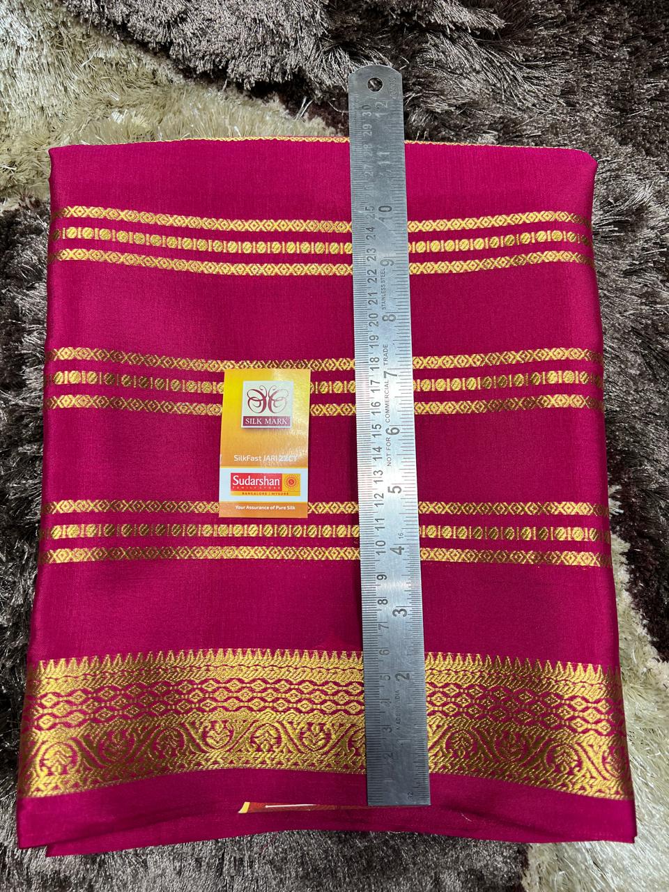Pure Mysore Silk Saree.