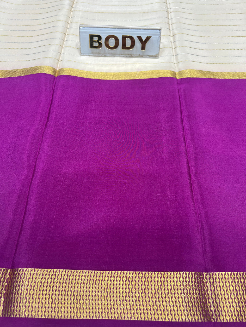 Pure Mysore Silk Saree.
