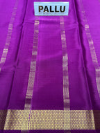 Pure Mysore Silk Saree.