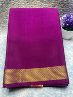 Pure Mysore Silk Saree.