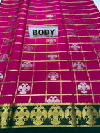 Pure Mysore Silk Saree.