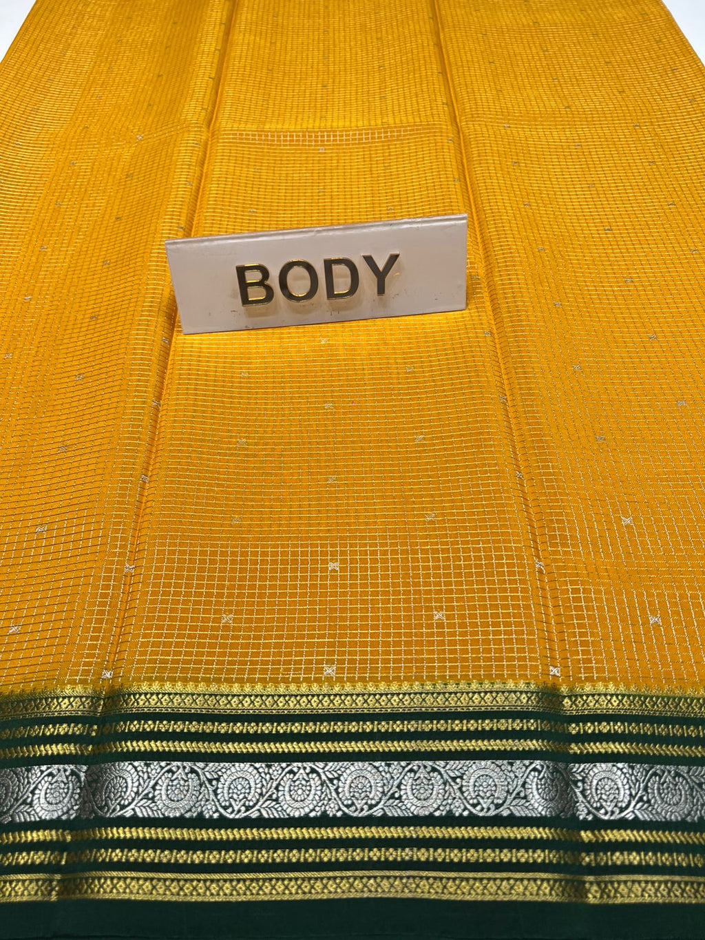 Pure Mysore Silk Saree.