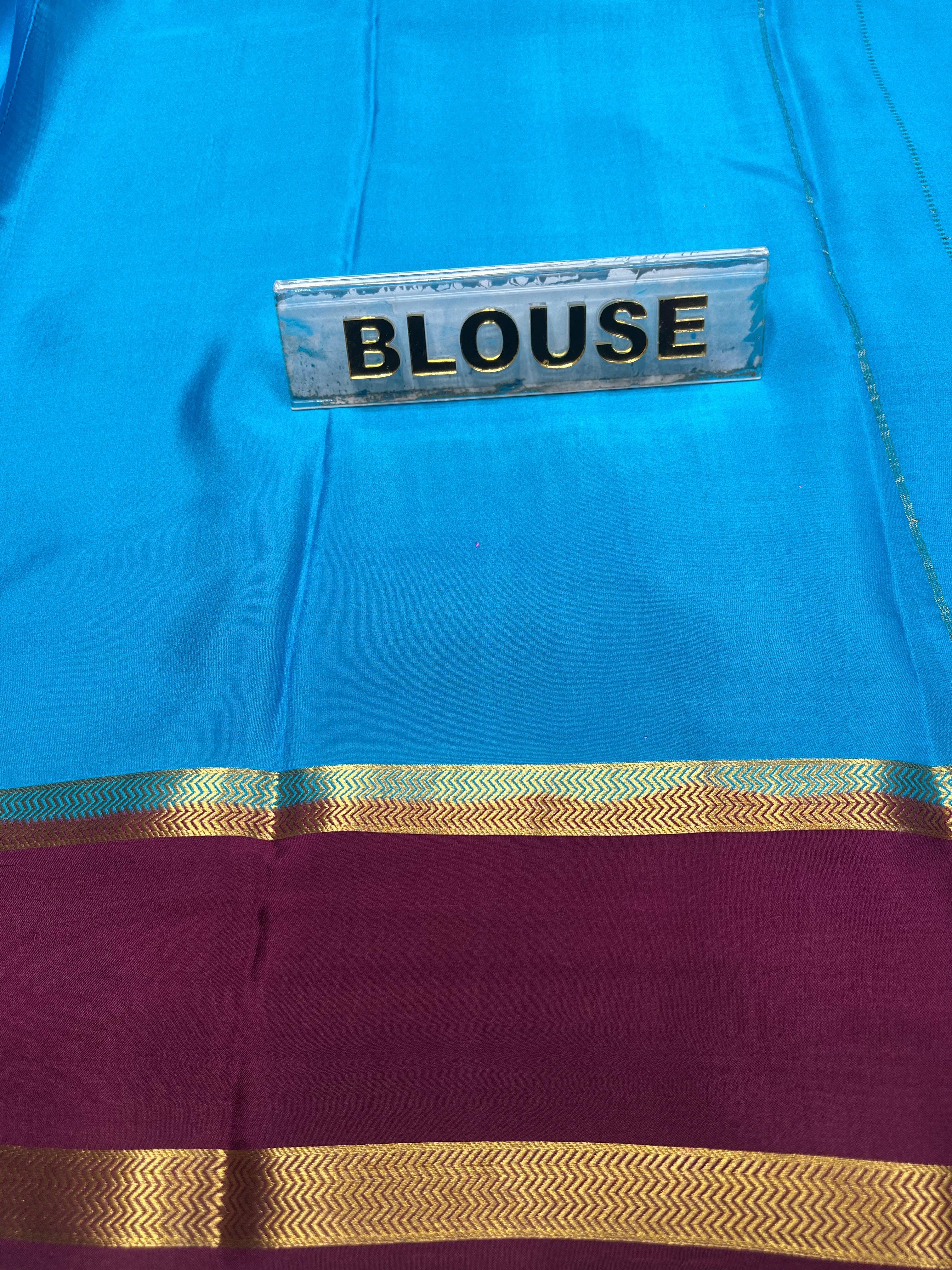 Pure Mysore Silk Saree.