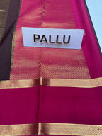 Pure Mysore Silk Saree.