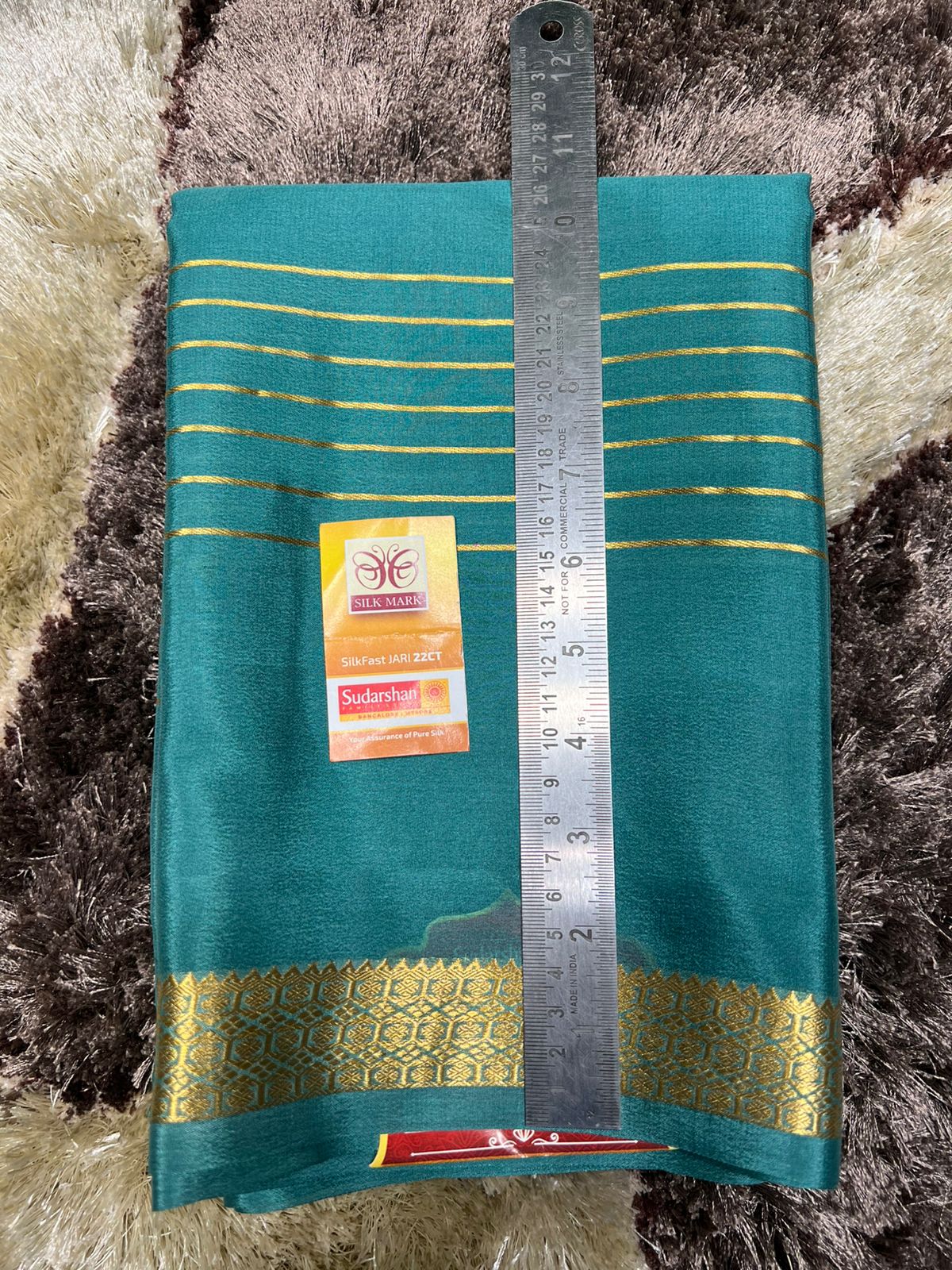 Pure Mysore Silk Saree ( 60Grams )