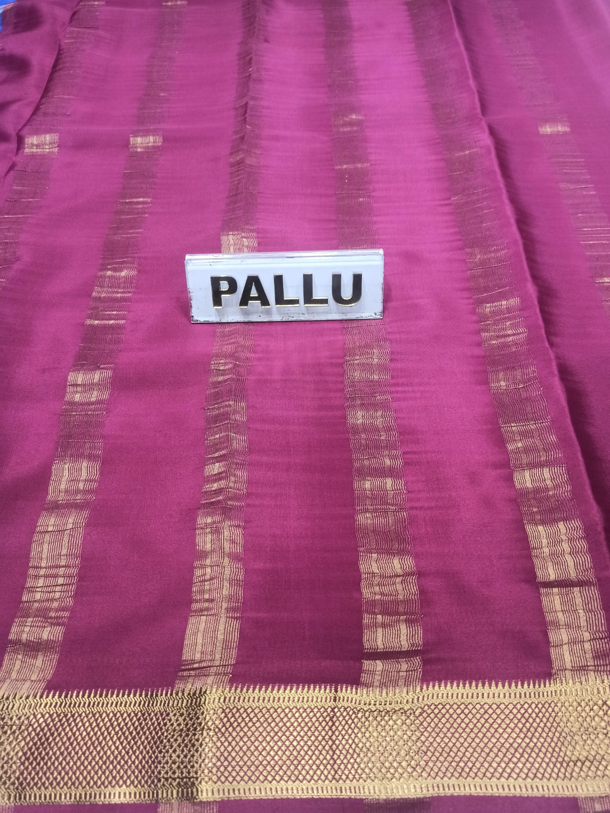 Pure Mysore Silk Saree.