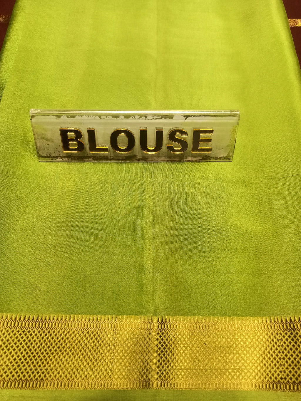Pure Mysore Silk Saree.
