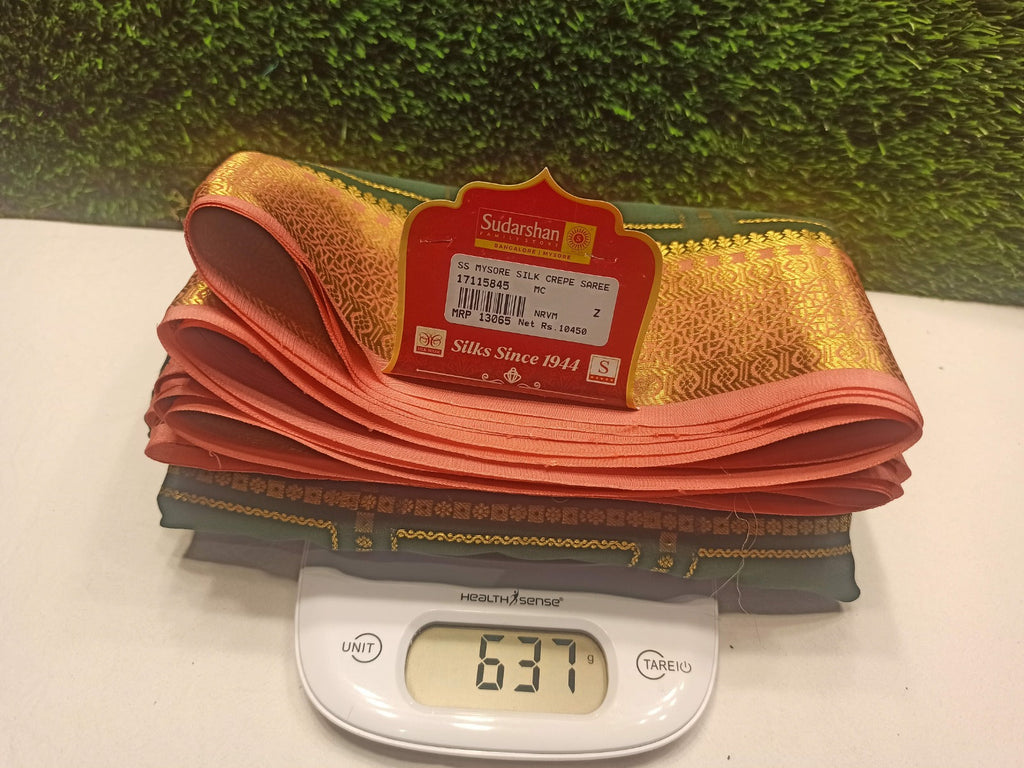 Pure Mysore Silk Saree.